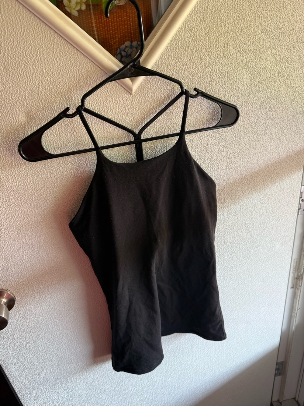 lululemon athletica Black High Neck Double-Strap Camisole